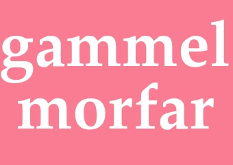 Synonym gammelmorfar