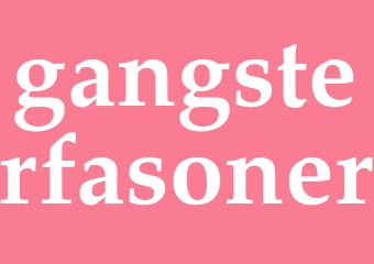 Synonym gangsterfasoner
