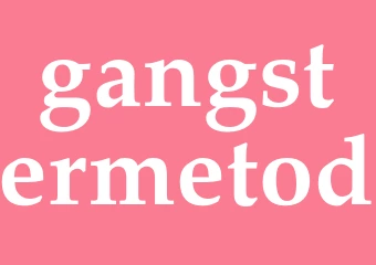 Synonym gangstermetod