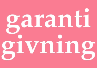 Synonym garantigivning