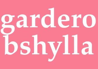 Synonym garderobshylla