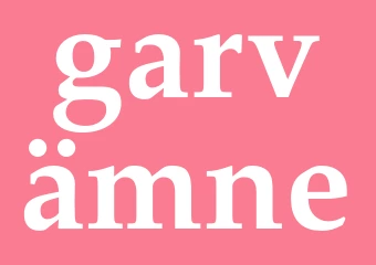 Synonym garvämne