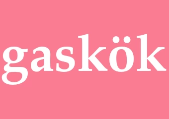 Synonym gaskök
