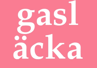 Synonym gasläcka