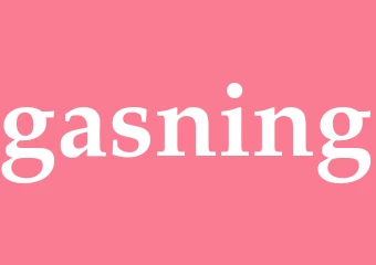 Synonym gasning