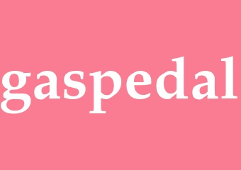 Synonym gaspedal