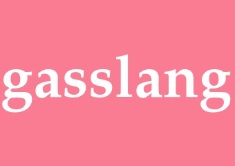 Synonym gasslang
