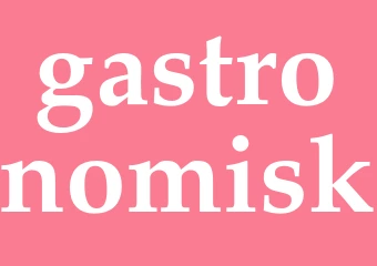 Synonym gastronomisk
