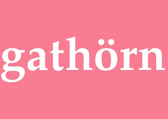 Synonym gathörn