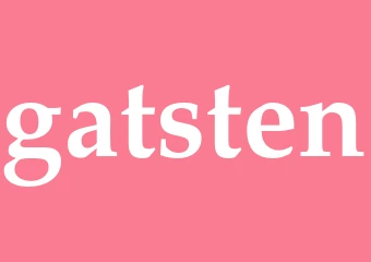 Synonym gatsten