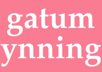 Synonym gatumynning
