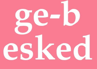 Synonym ge besked