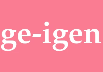 Synonym ge igen
