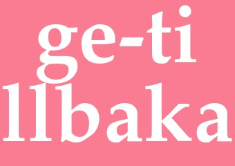 Synonym ge tillbaka