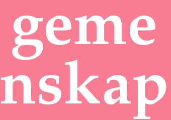 Synonym gemenskap