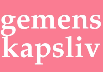 Synonym gemenskapsliv