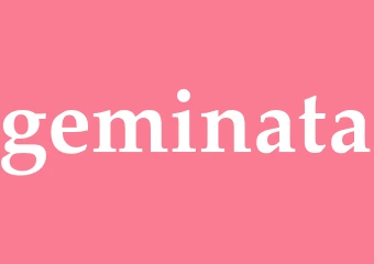 Synonym geminata