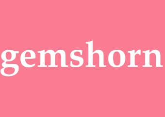 Synonym gemshorn