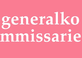 Synonym generalkommissarie