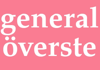 Synonym generalöverste