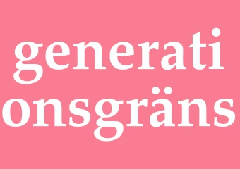 Synonym generationsgräns