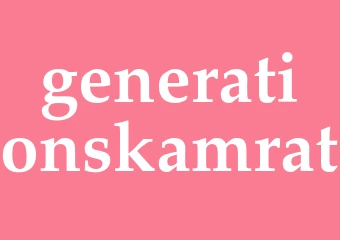 Synonym generationskamrat