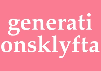 Synonym generationsklyfta