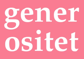 Synonym generositet