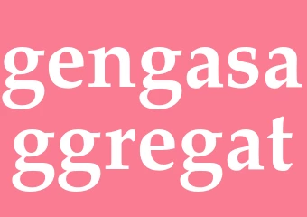 Synonym gengasaggregat
