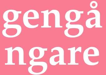 Synonym gengångare