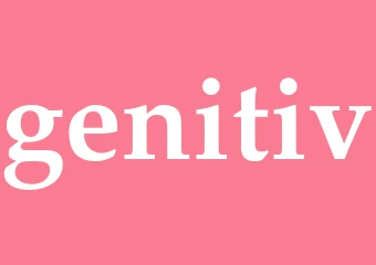 Synonym genitiv