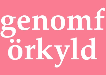 Synonym genomförkyld