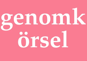 Synonym genomkörsel