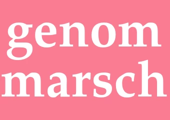 Synonym genommarsch