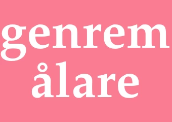 Synonym genremålare