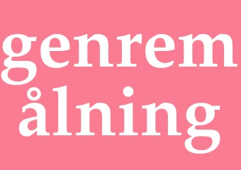 Synonym genremålning