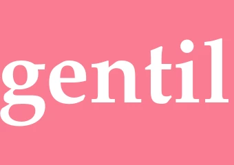 Synonym gentil