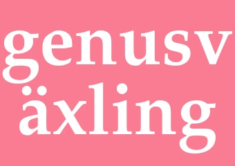 Synonym genusväxling