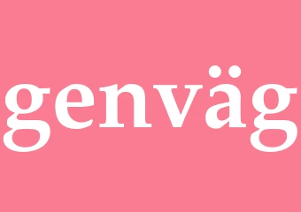 Synonym genväg
