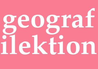 Synonym geografilektion