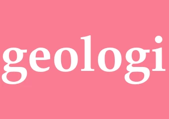 Synonym geologi