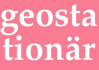 Synonym geostationär