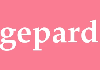Synonym gepard