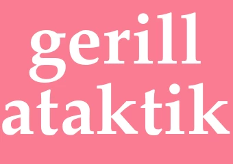 Synonym gerillataktik