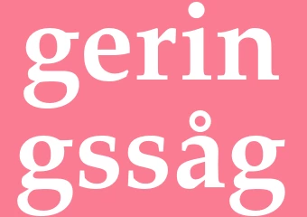 Synonym geringssåg