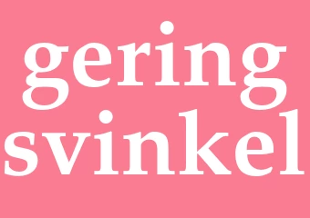 Synonym geringsvinkel