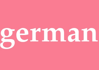 Synonym german