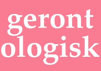 Synonym gerontologisk