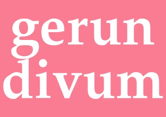 Synonym gerundivum