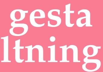 Synonym gestaltning